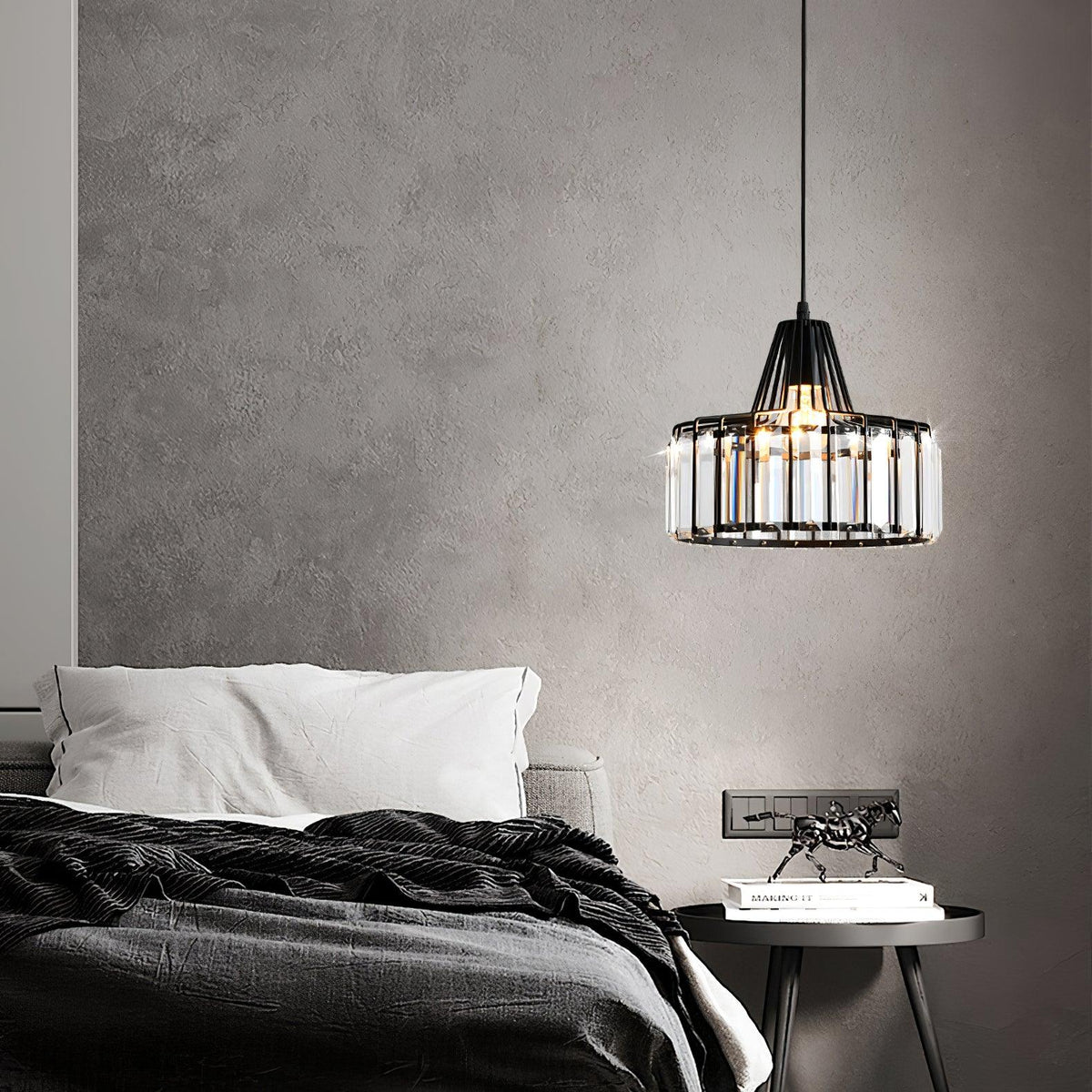 Crystal Drum Pendant Lamp – detail 30