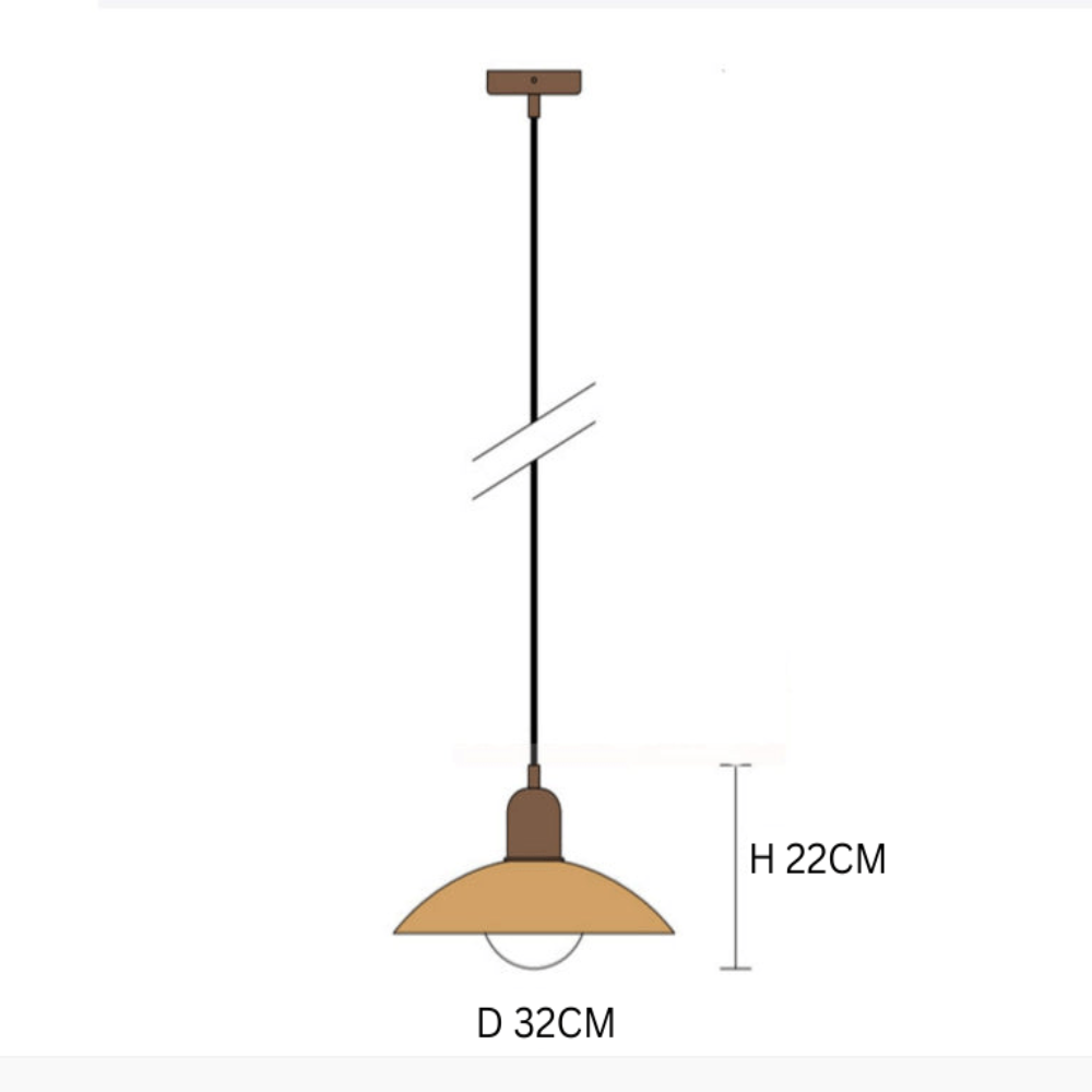 Larenno Retro Pendant Light