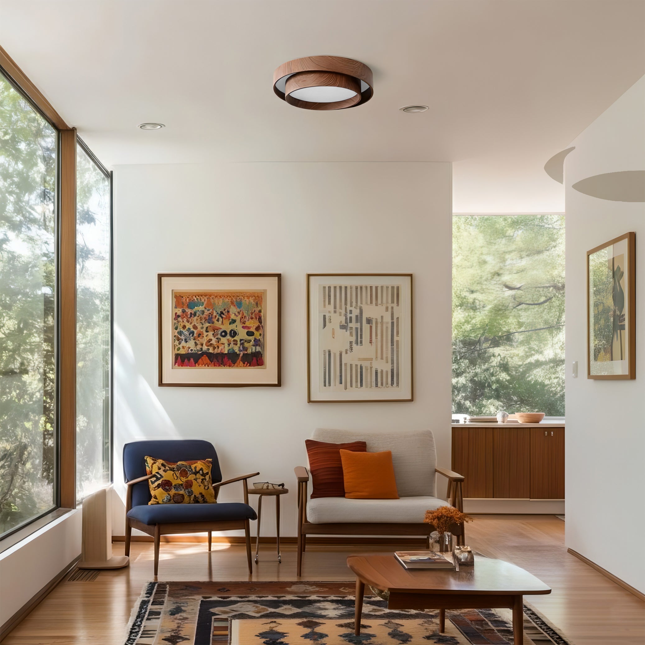 Aviraya Round Ceiling Light