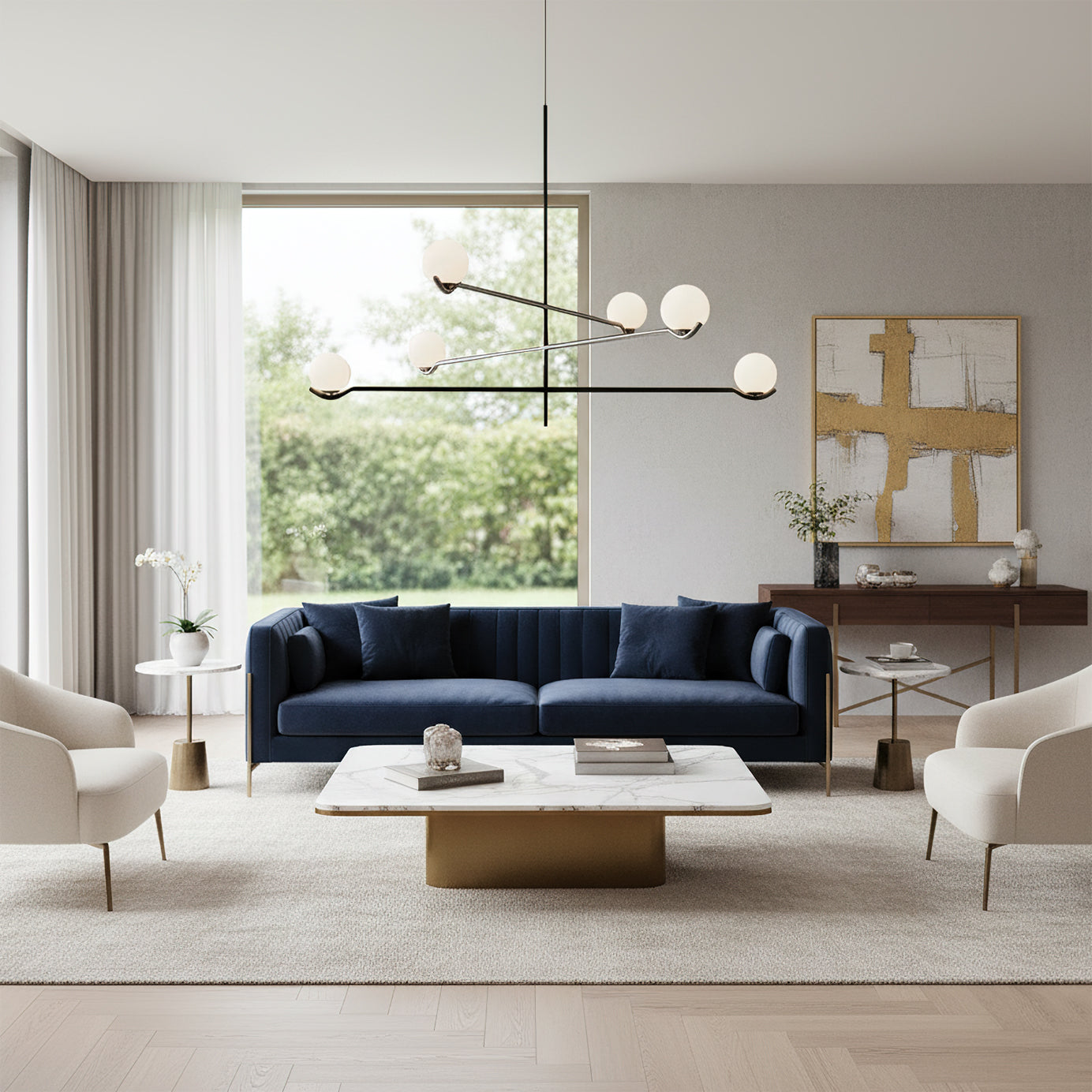 Avaleo Globe Pendant Light