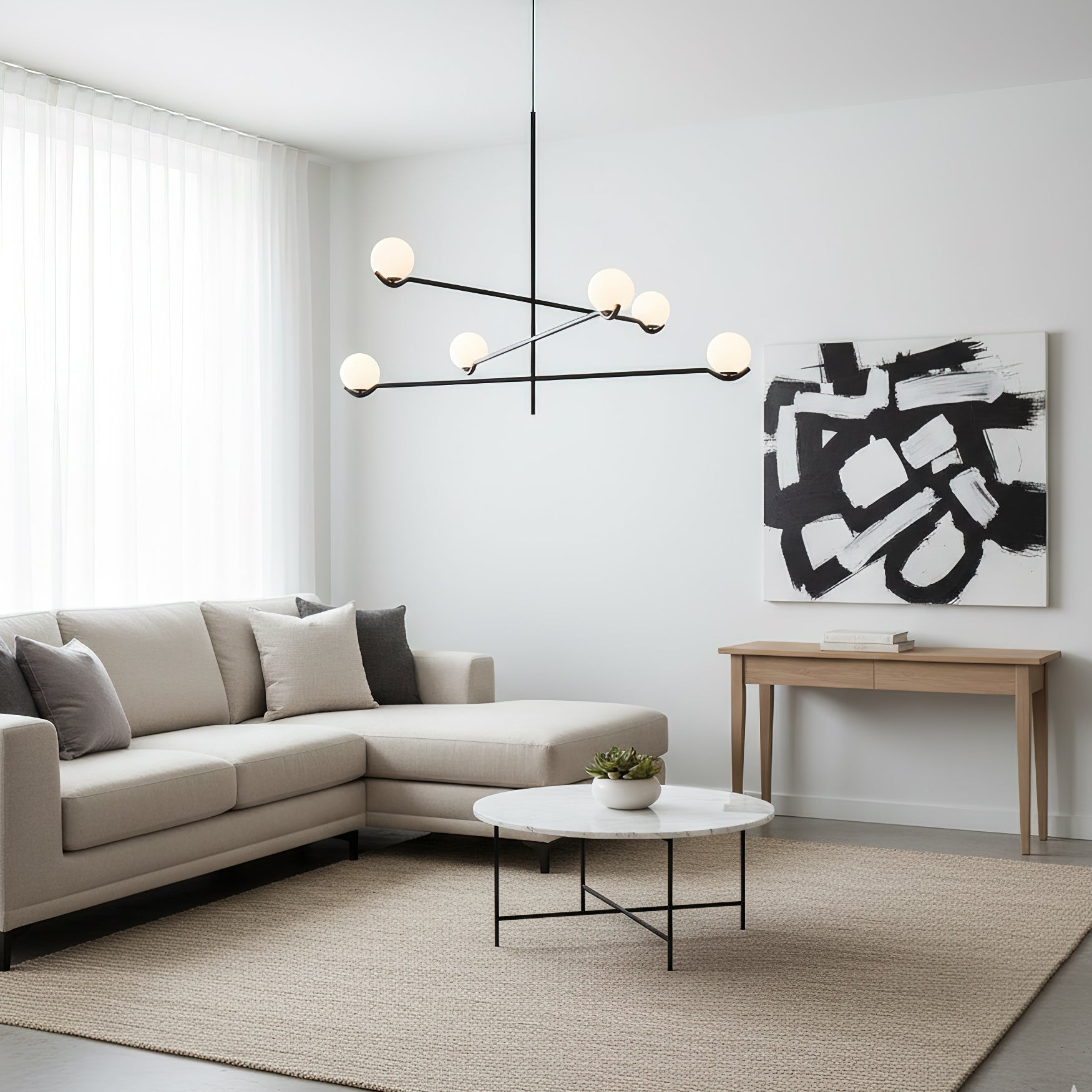 Avaleo Globe Pendant Light