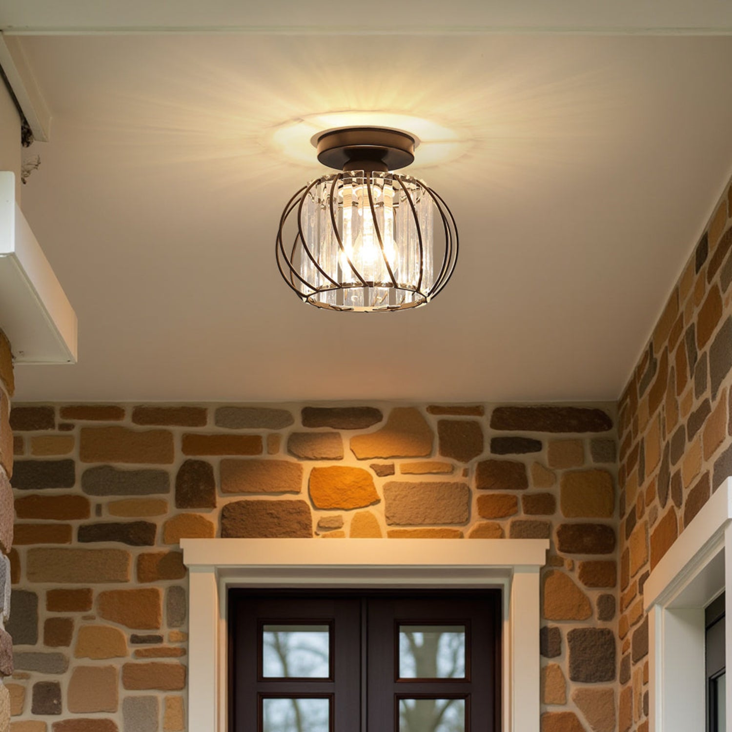 Cossera Crystal Ceiling Light