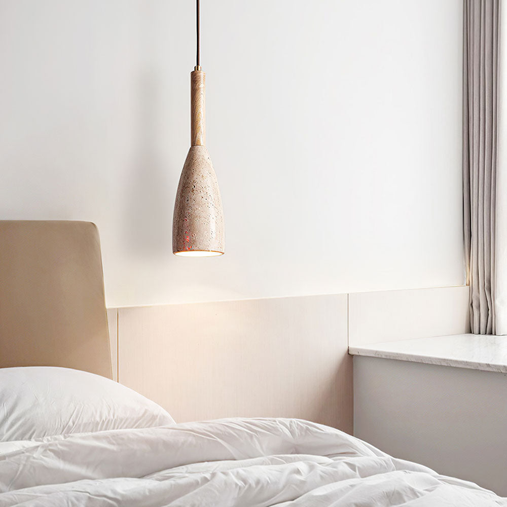 Borenia Travertine Pendant Light