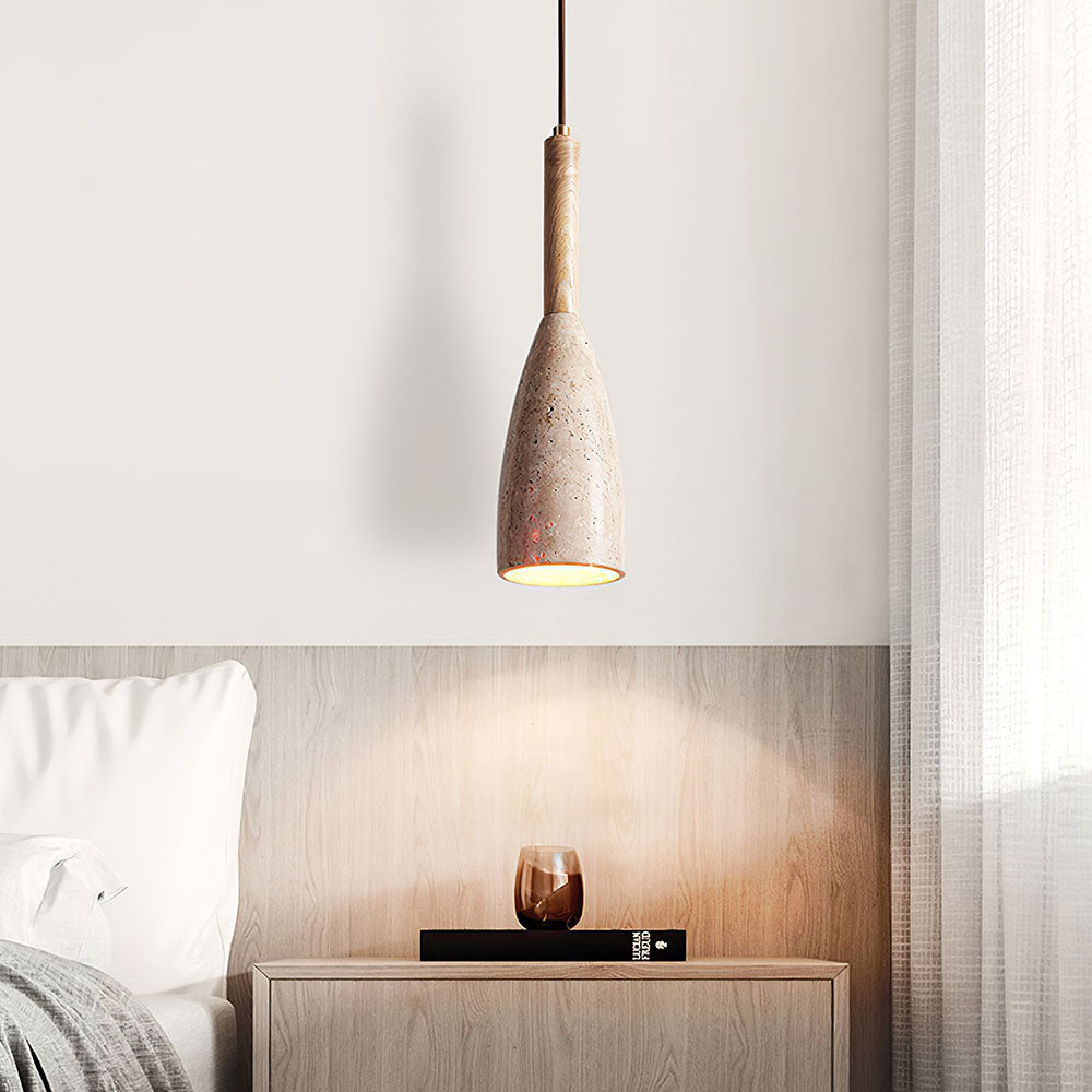 Borenia Travertine Pendant Light