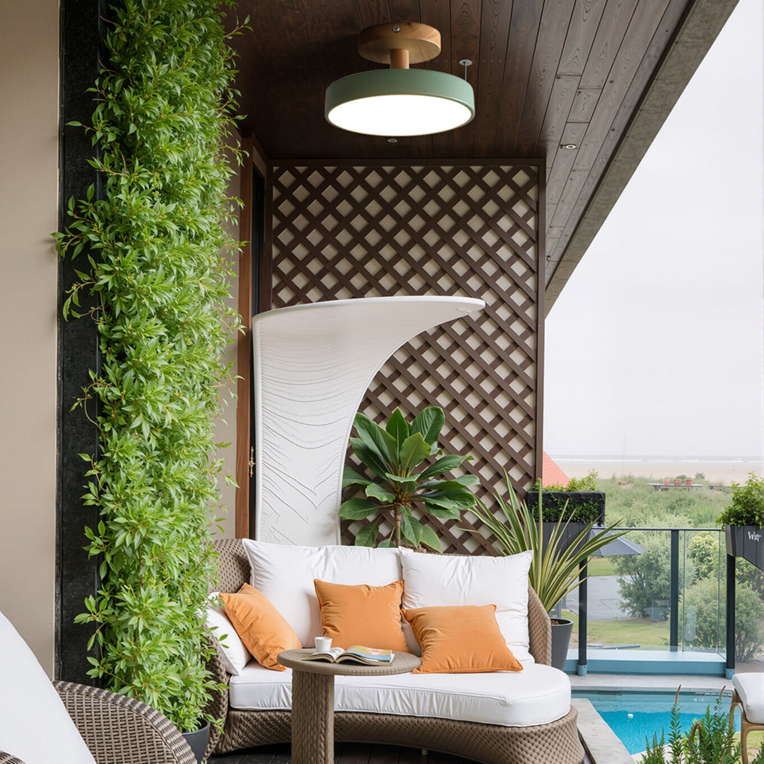 Perol Round Ceiling Light
