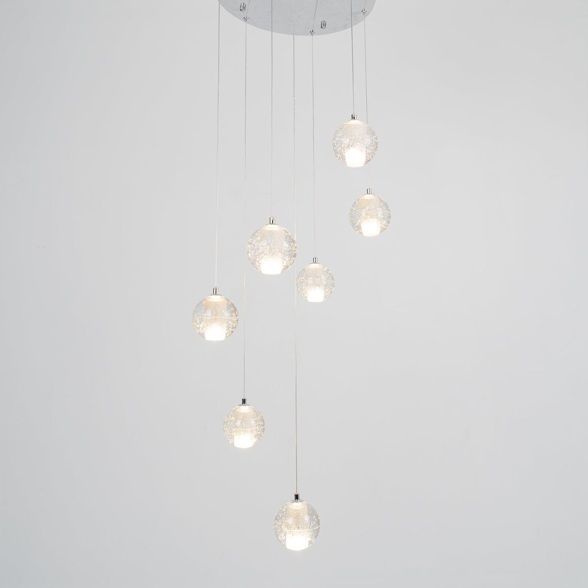 Crystal Bubbles Balls Pendant Lamp – detail 32