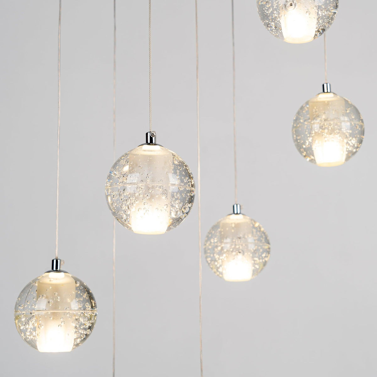 Crystal Bubbles Balls Pendant Lamp – detail 34