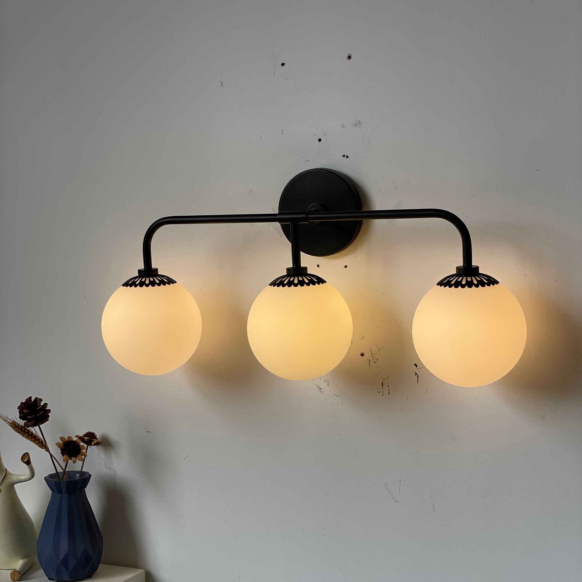 Alverello Globe Wall Light