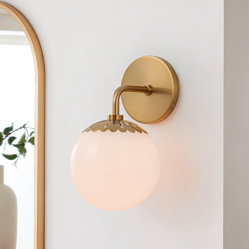 Alverello Globe Wall Light