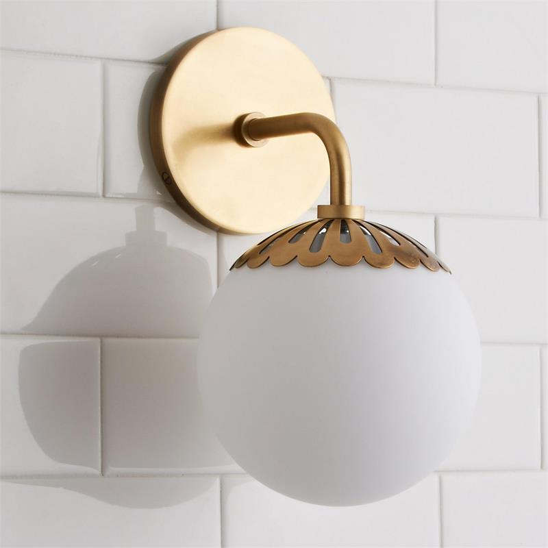 Alverello Globe Wall Light