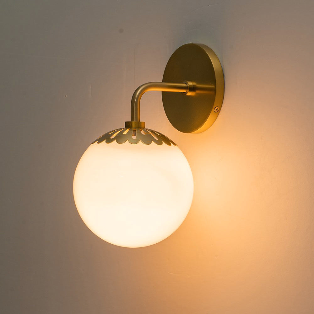 Alverello Globe Wall Light
