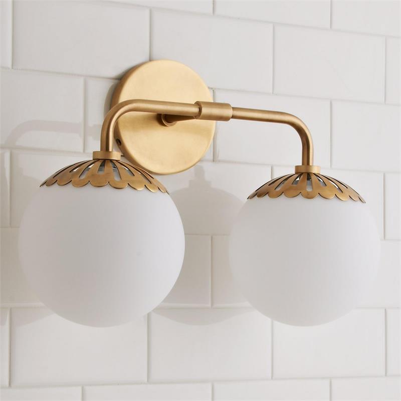 Alverello Globe Wall Light