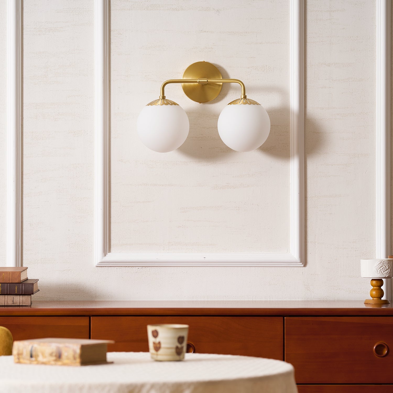 Alverello Globe Wall Light