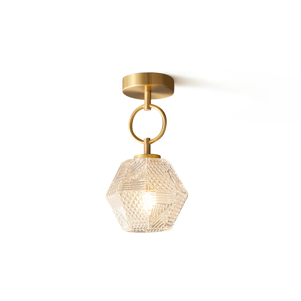 Aralilian Art Deco Ceiling Light