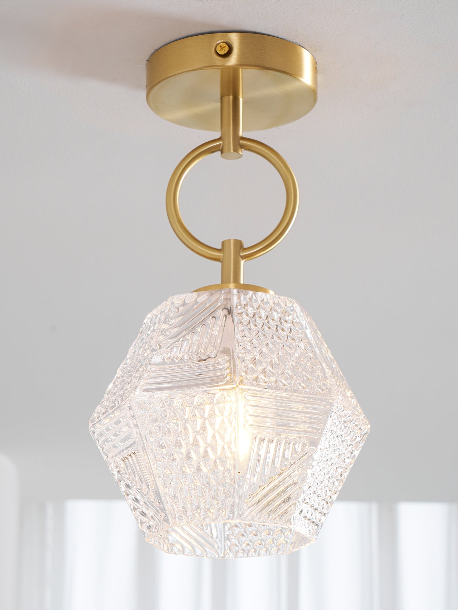 Aralilian Art Deco Ceiling Light