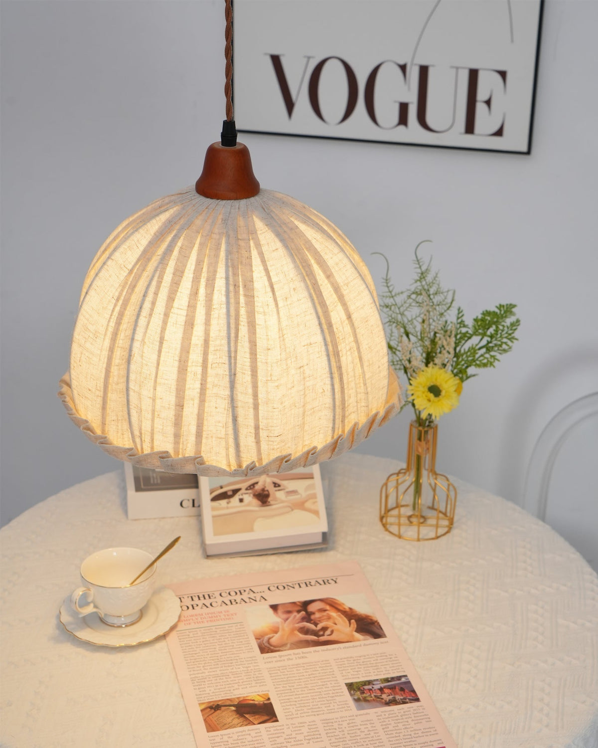 Vigoni Organic Pendant Light