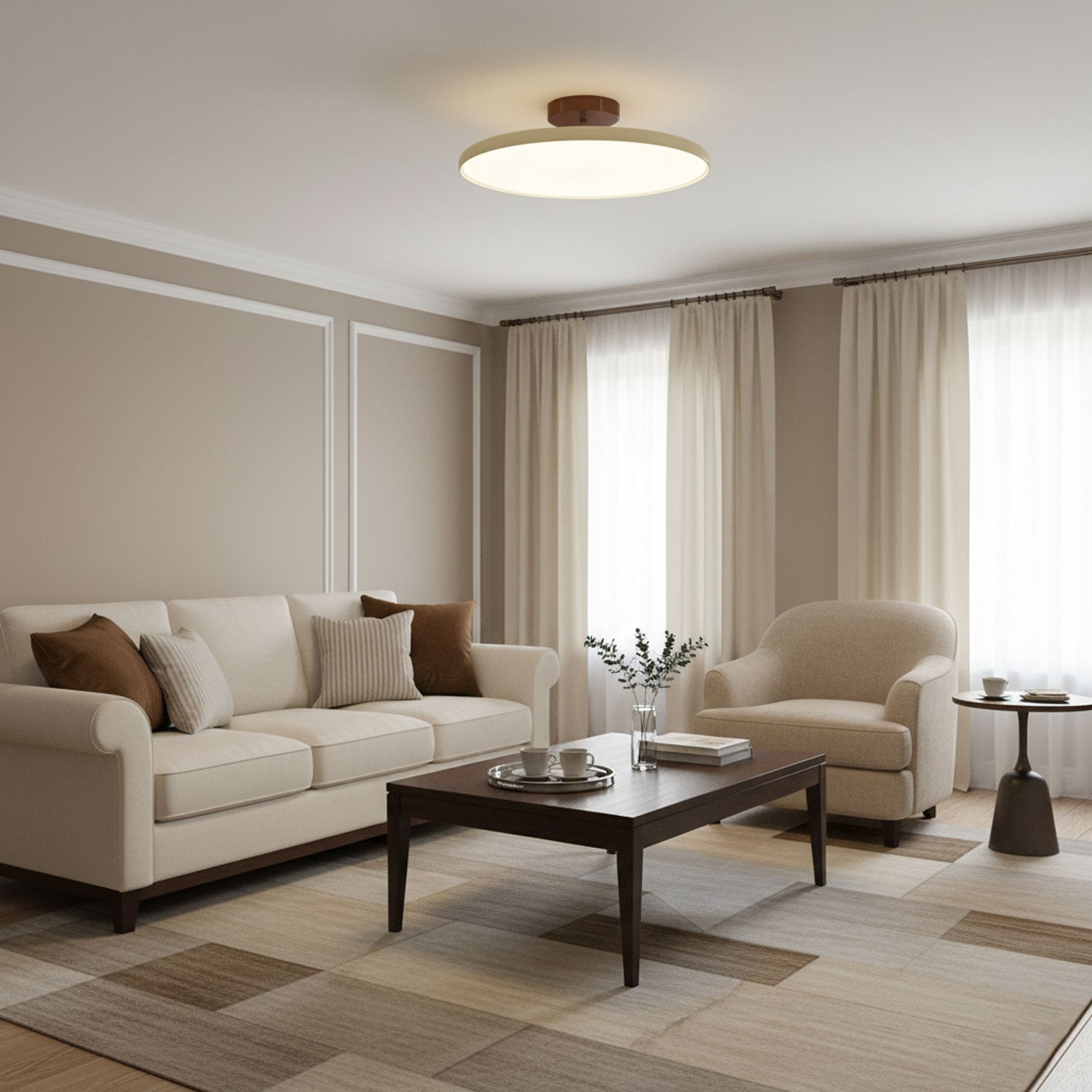 Alovava Round Ceiling Light