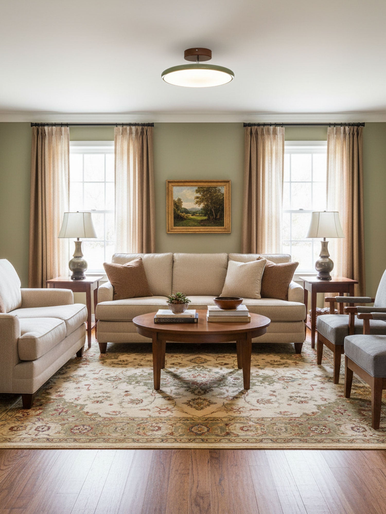 Alovava Round Ceiling Light