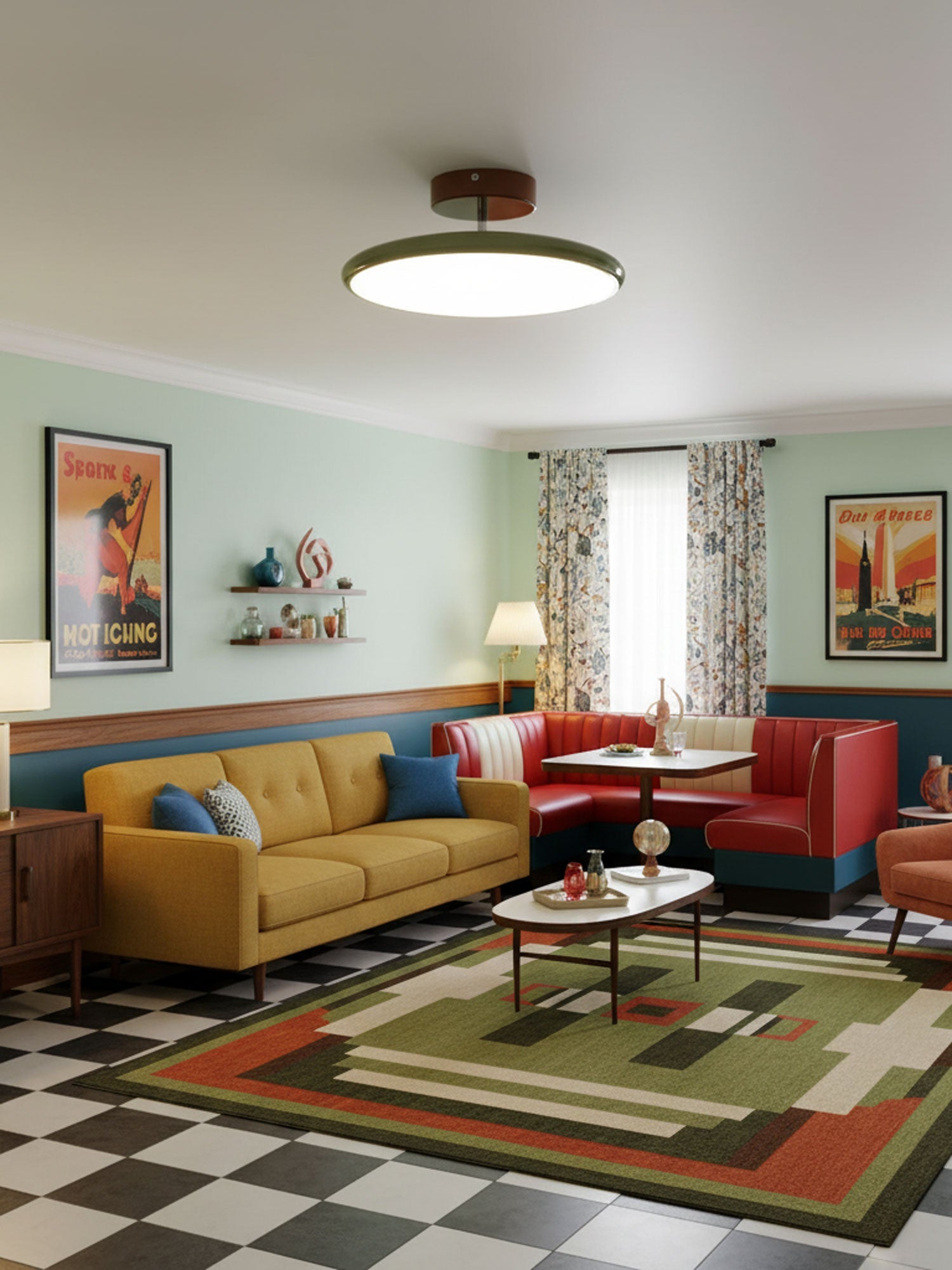 Alovava Round Ceiling Light
