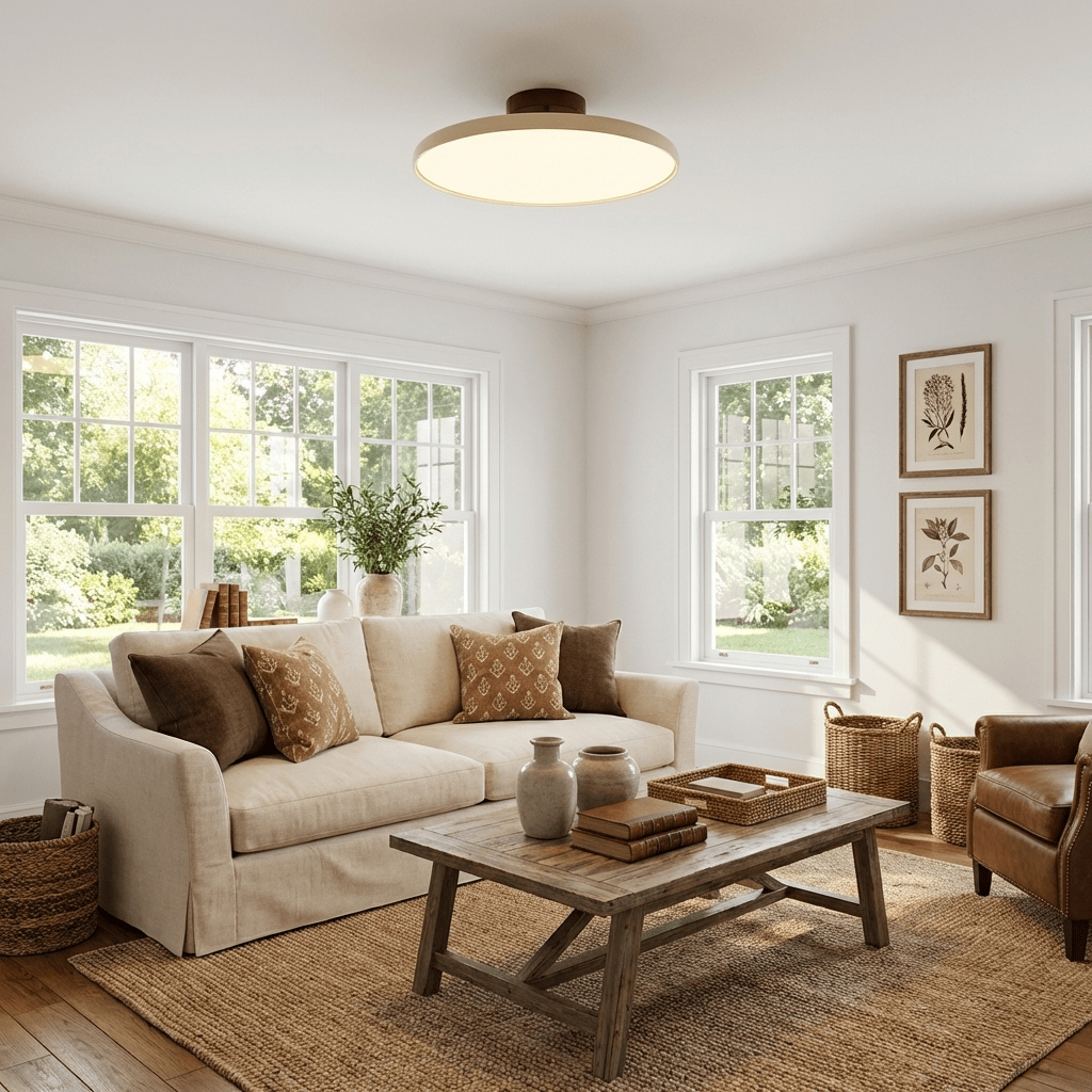Alovava Round Ceiling Light