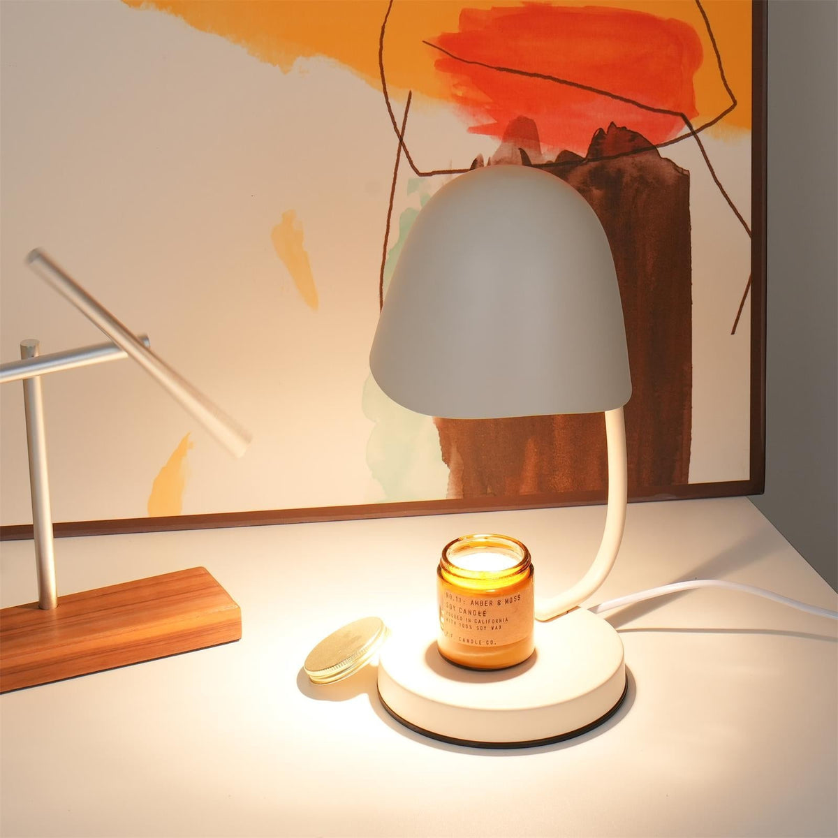 Irenizo Candle Warmer Table Lamp