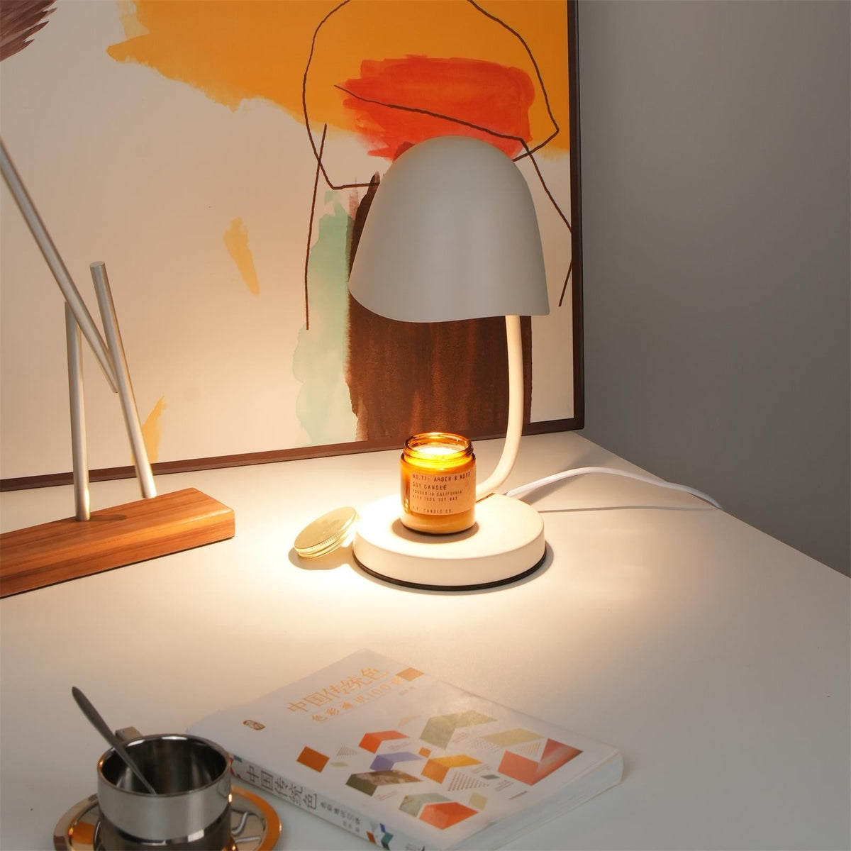 Irenizo Candle Warmer Table Lamp
