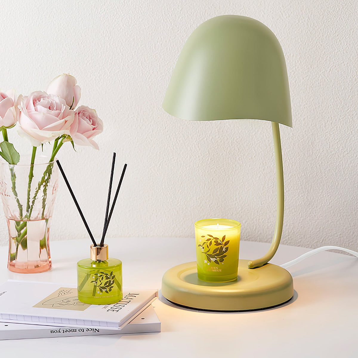 Irenizo Candle Warmer Table Lamp