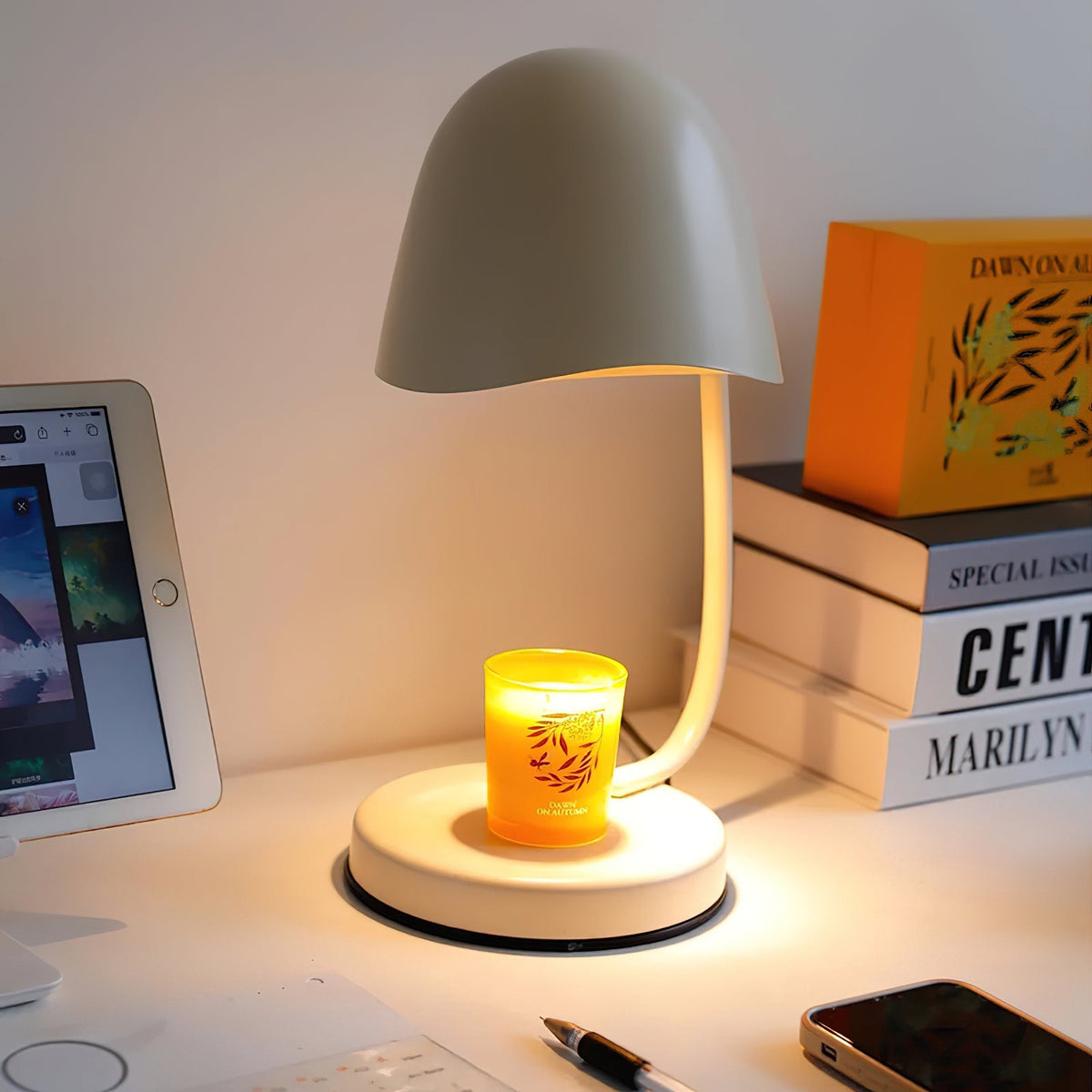 Irenizo Candle Warmer Table Lamp