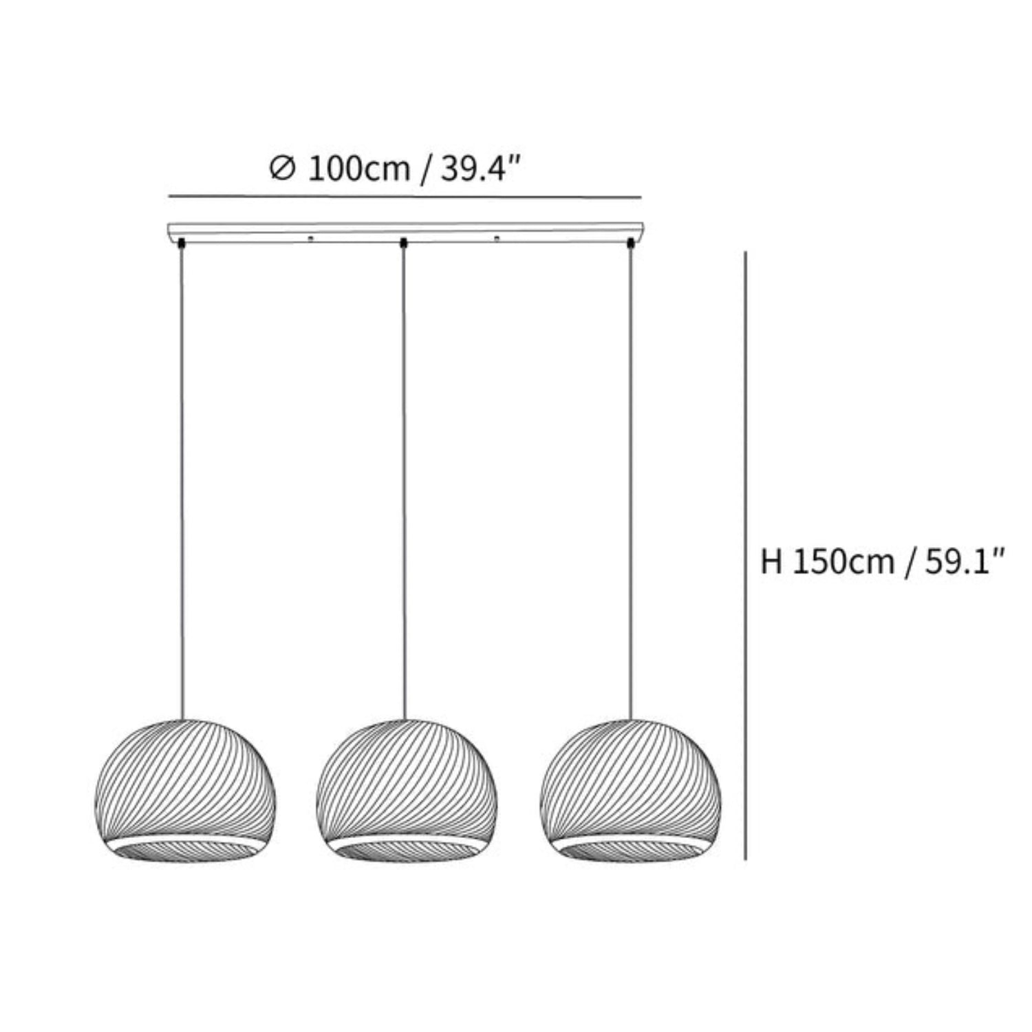 Lozum Wooden Pendant Light