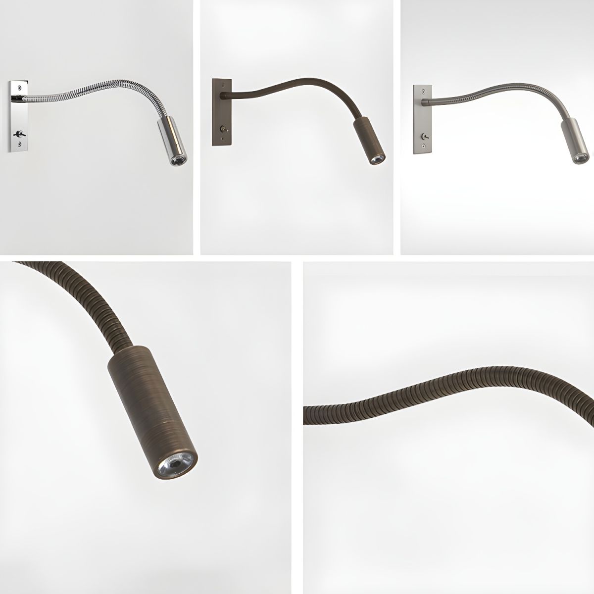 Rozmel Gooseneck Wall Light