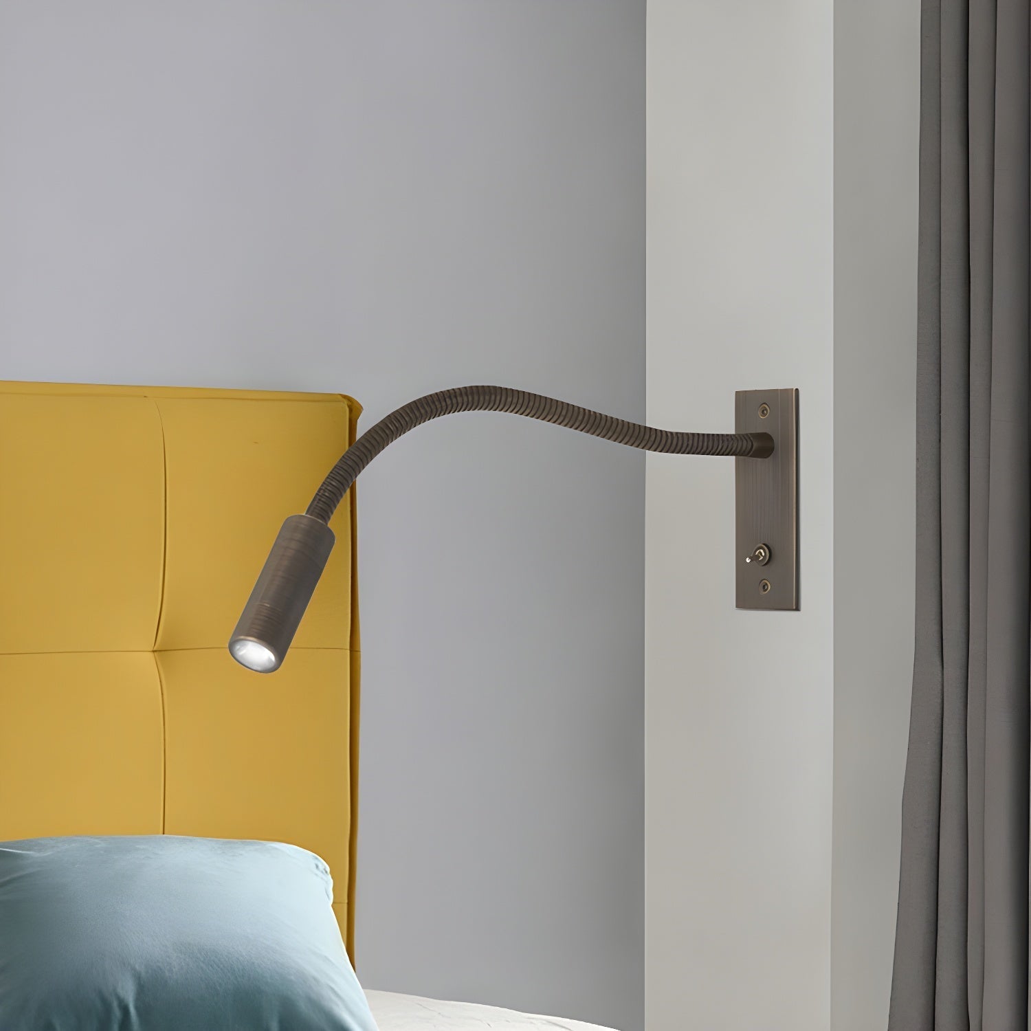 Rozmel Gooseneck Wall Light
