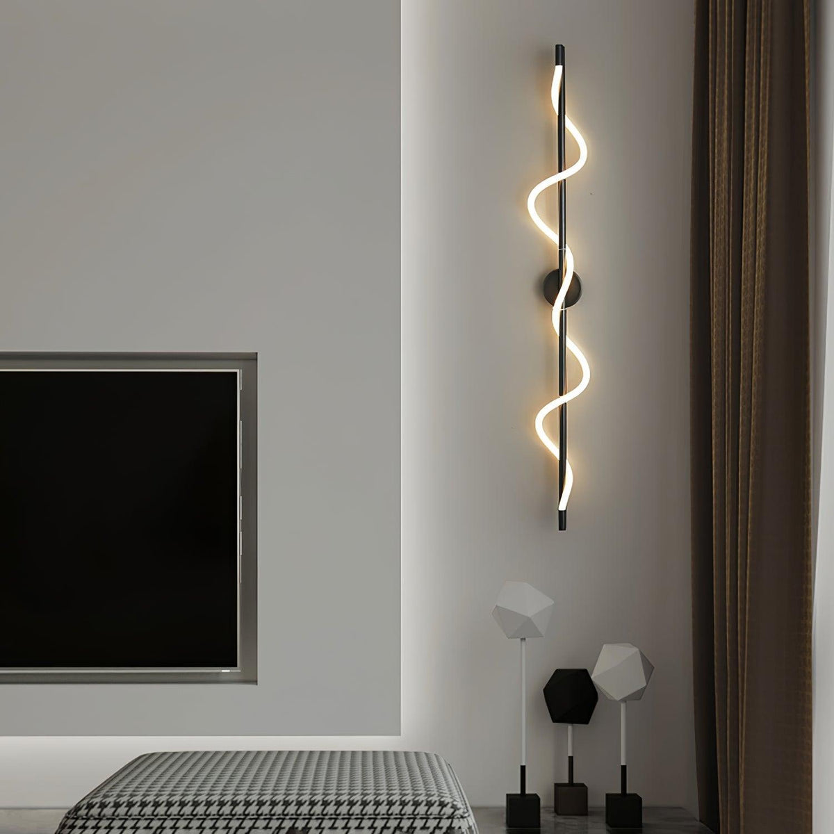 Flexible Linear Curve Wall Lamp – detail 3