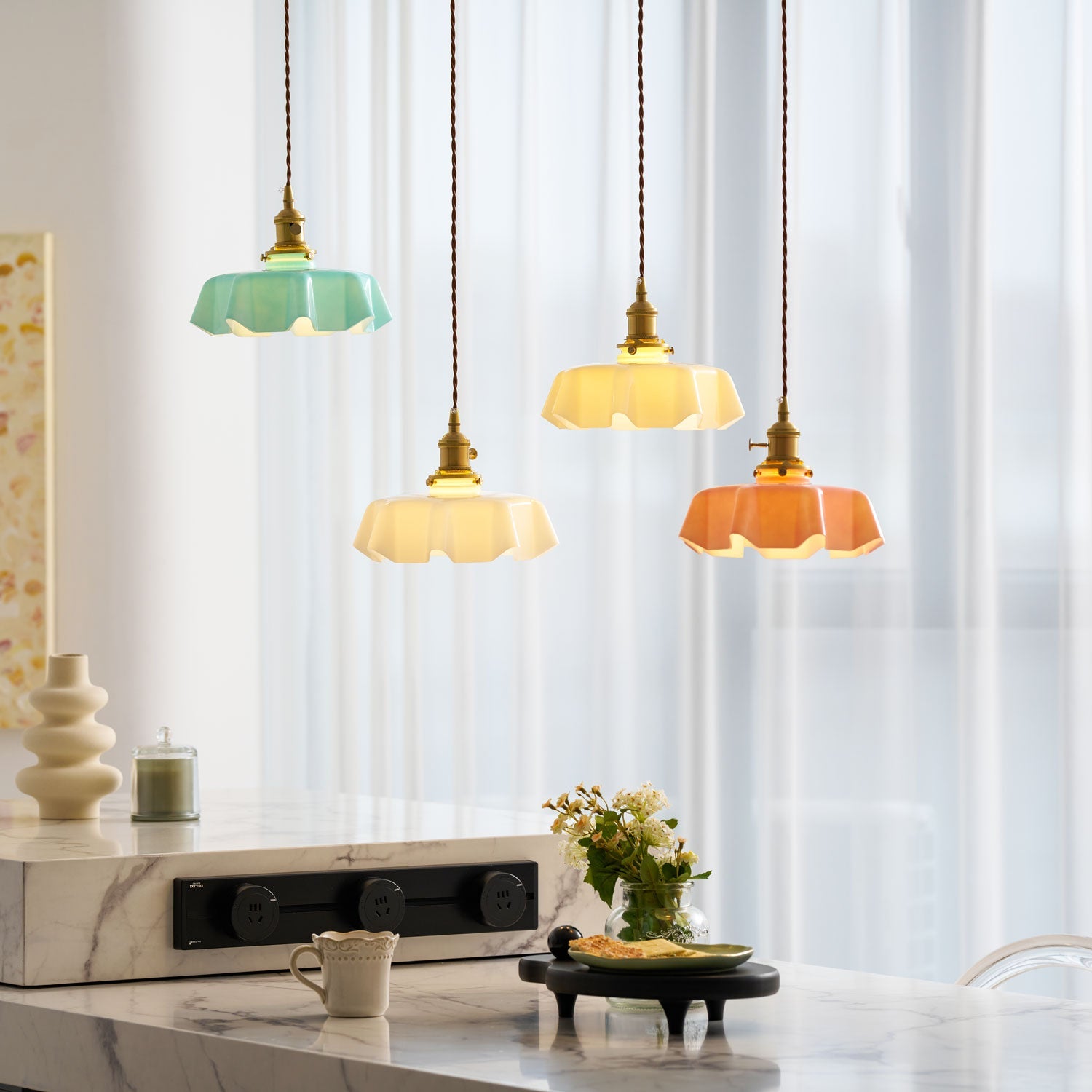 Dosellan Vintage Pendant Light