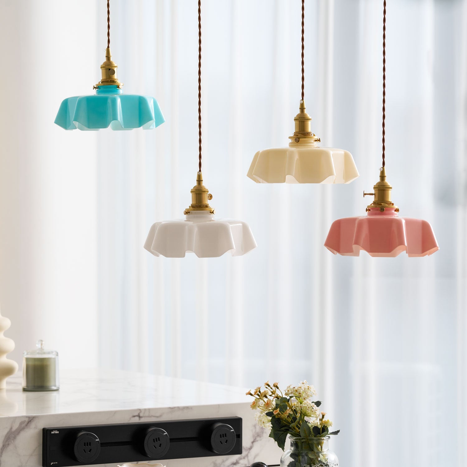 Dosellan Vintage Pendant Light