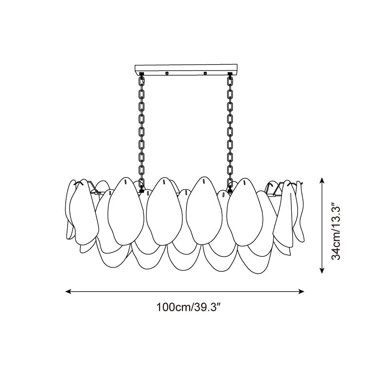 Atorimal Floral Chandelier