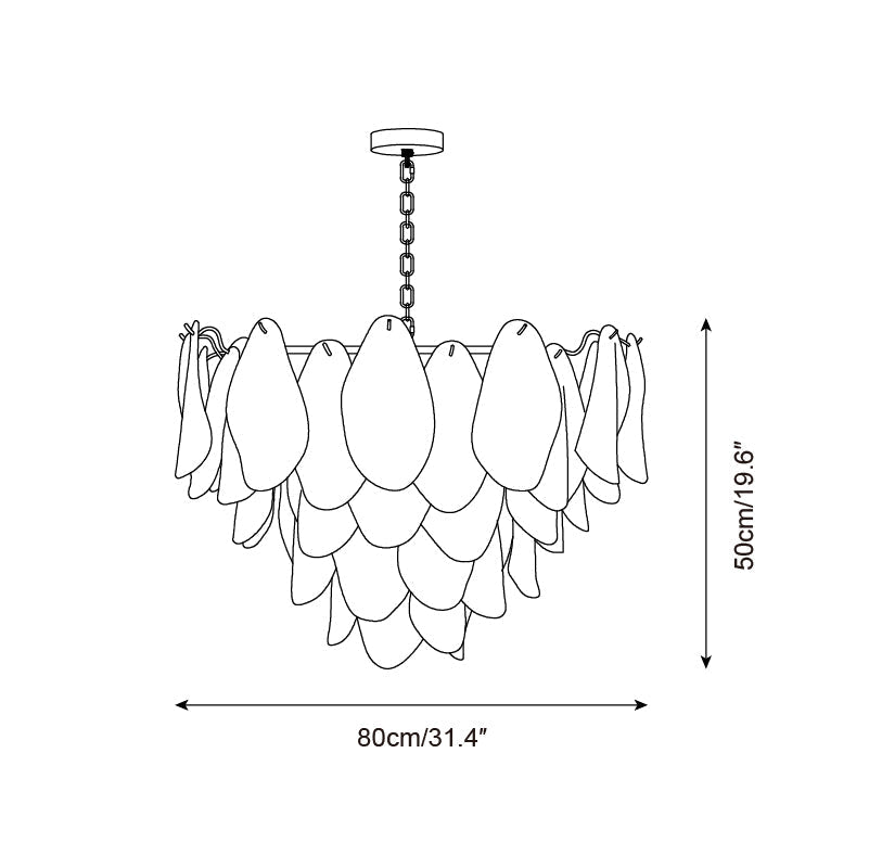 Atorimal Floral Chandelier
