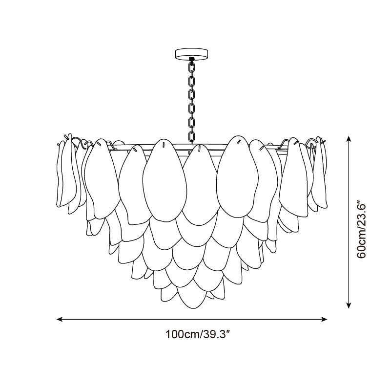 Atorimal Floral Chandelier