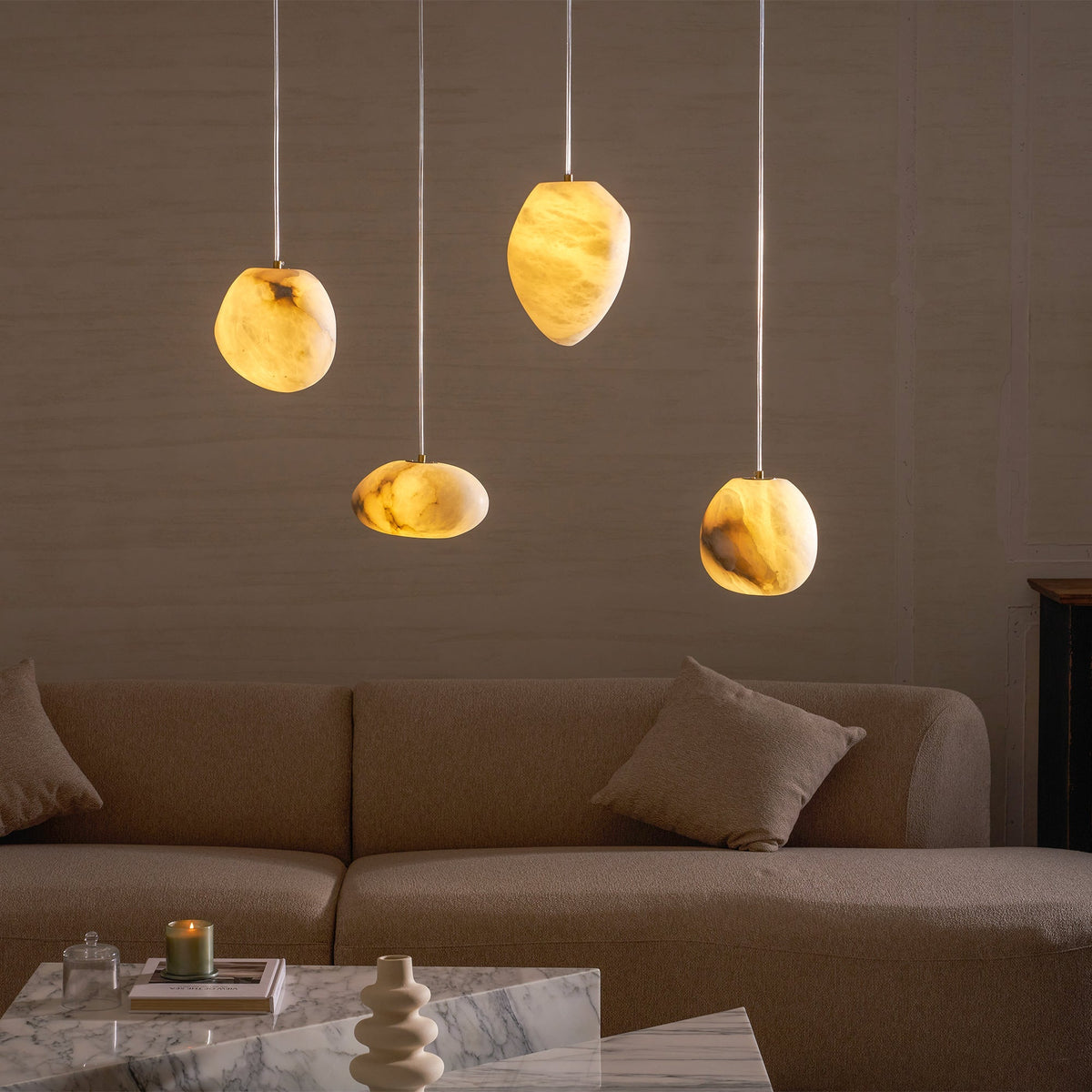 Elanoril Pebble Pendant Light