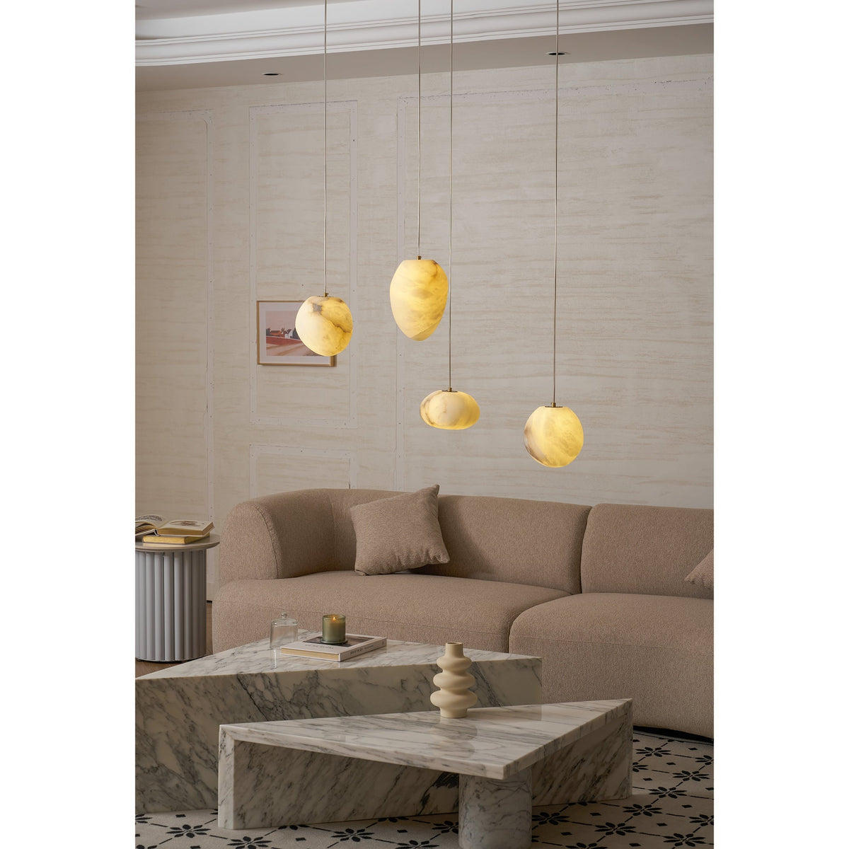 Elanoril Pebble Pendant Light