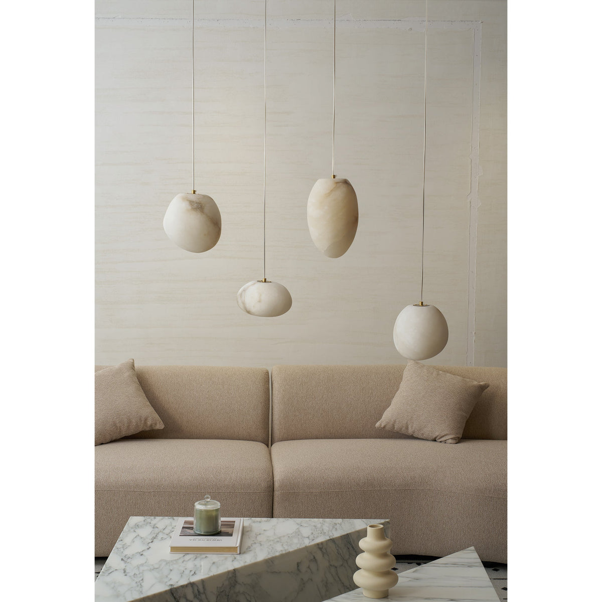 Elanoril Pebble Pendant Light