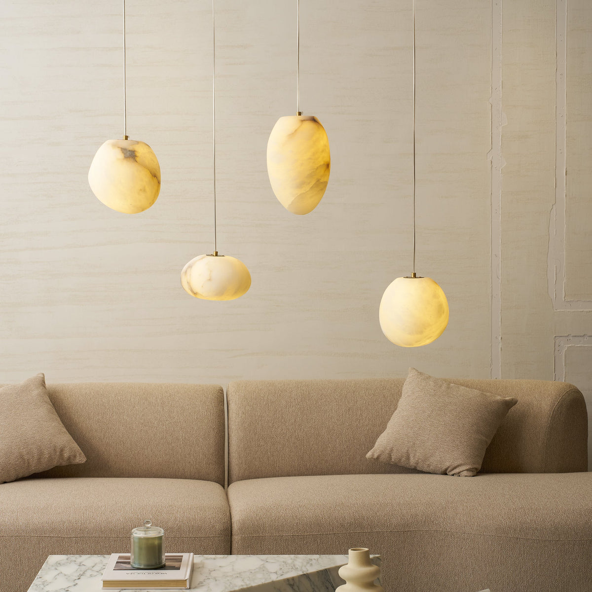 Elanoril Pebble Pendant Light