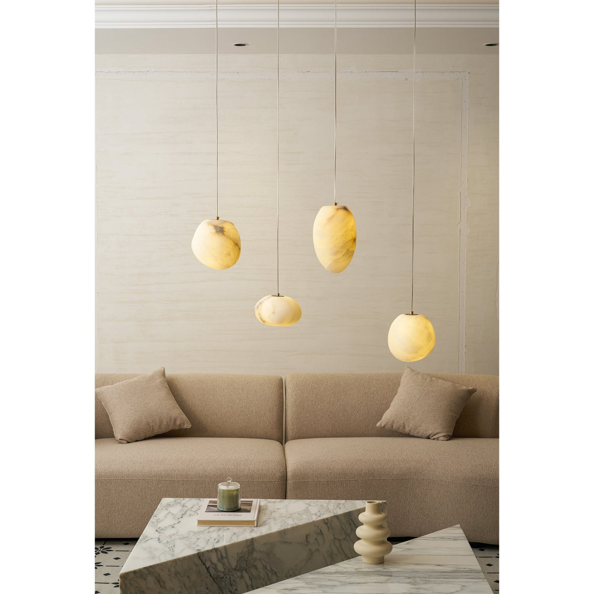 Elanoril Pebble Pendant Light