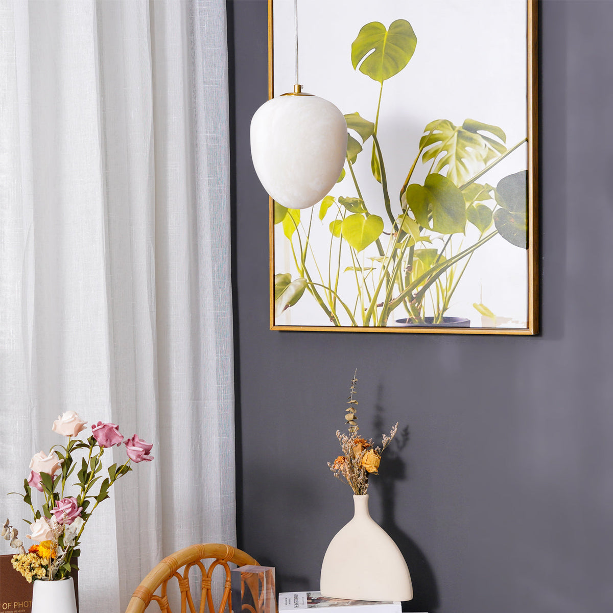 Elanoril Pebble Pendant Light
