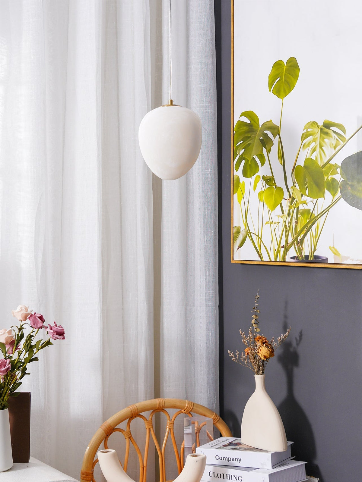 Elanoril Pebble Pendant Light