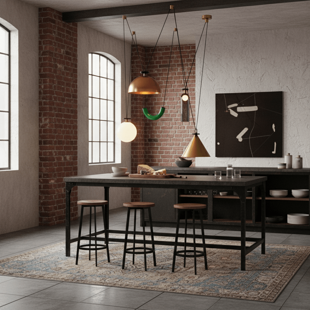 Baronlia Geometric Pendant Light