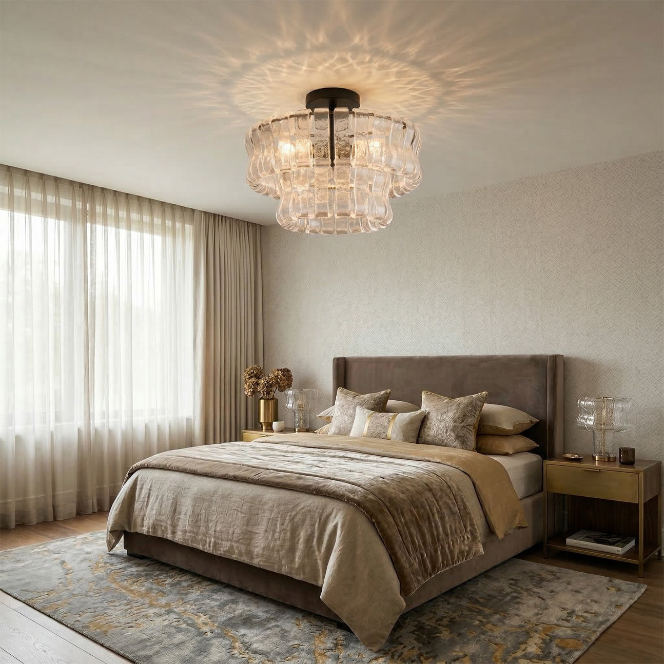Gesi Round Ceiling Light
