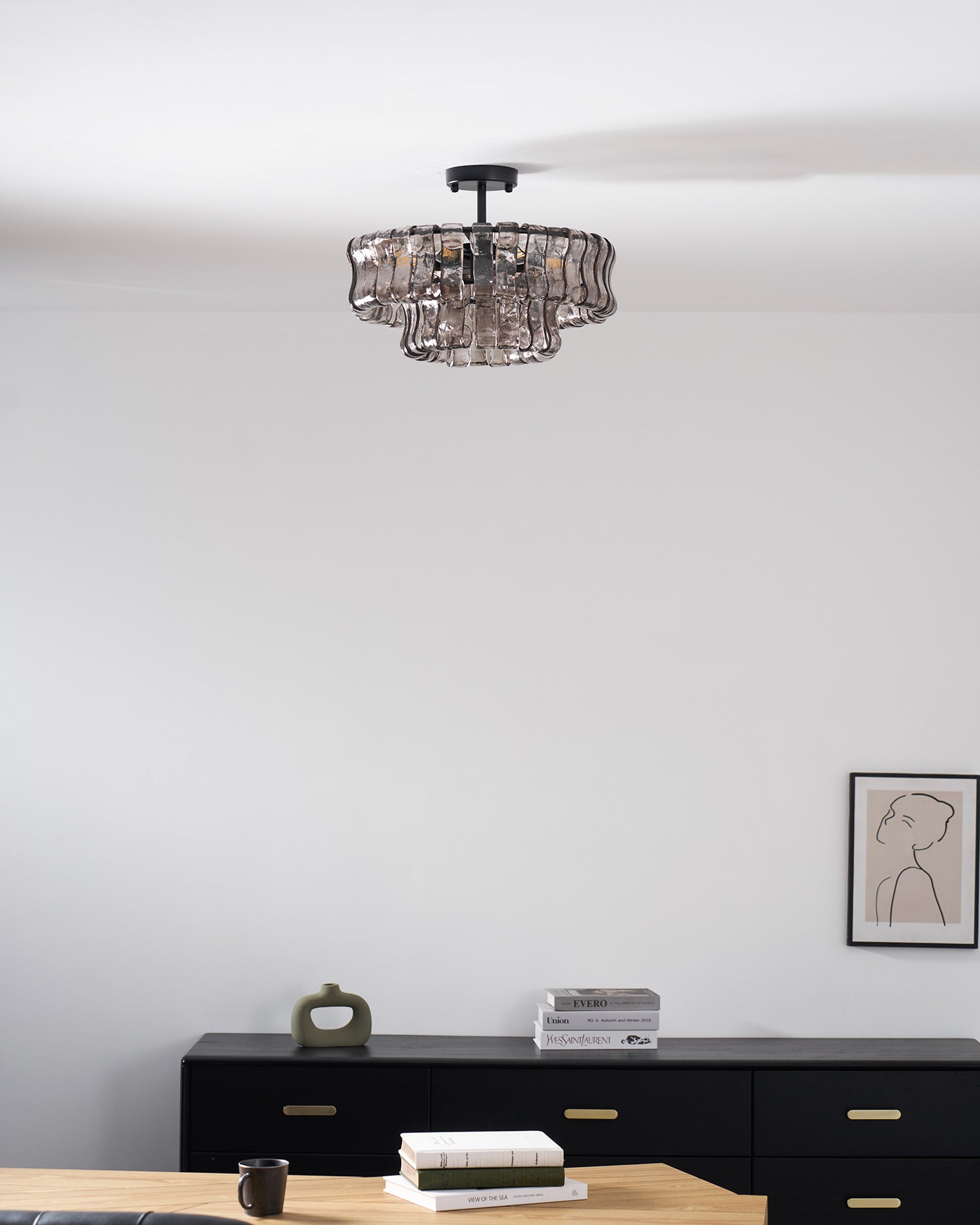 Gesi Round Ceiling Light