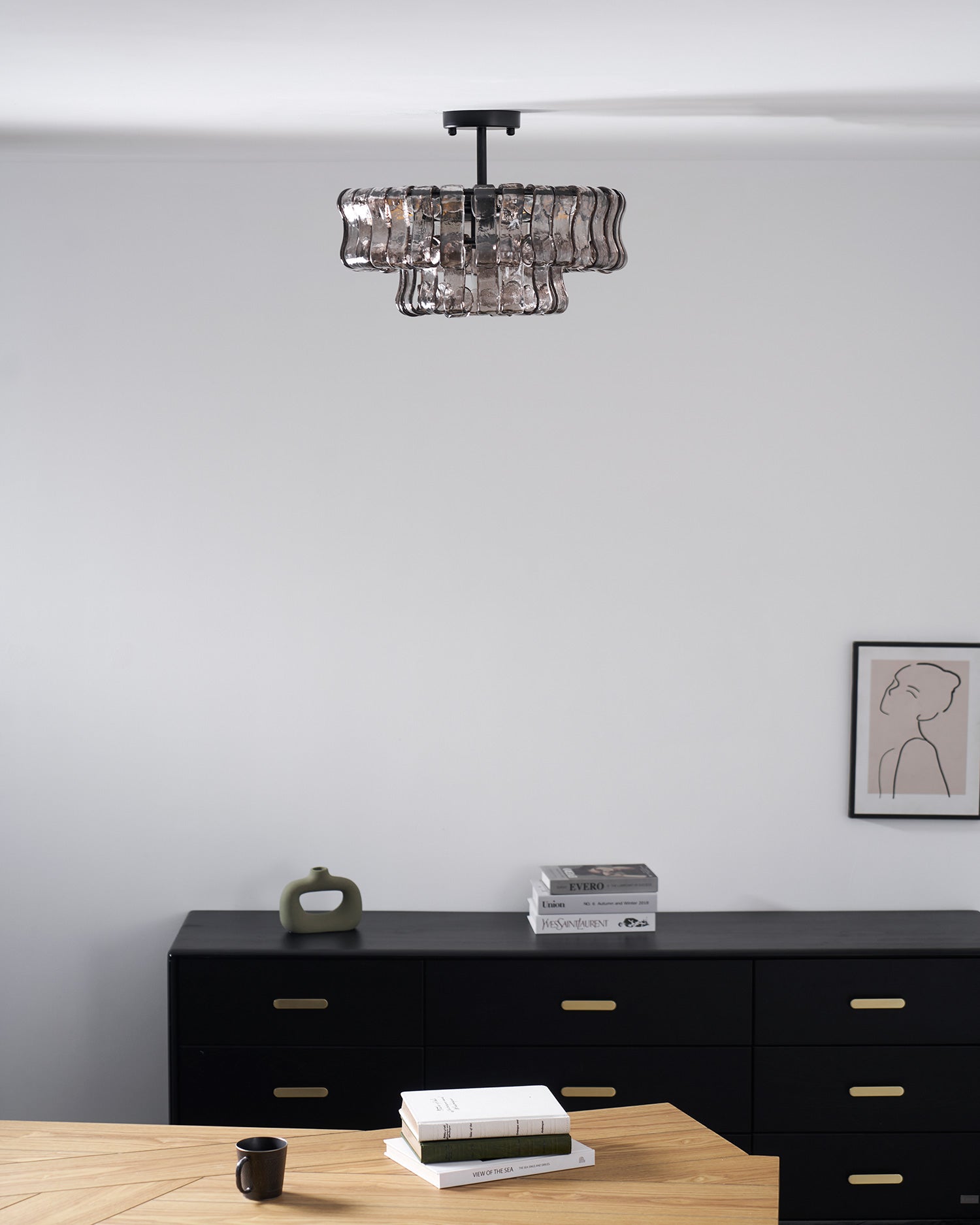 Gesi Round Ceiling Light