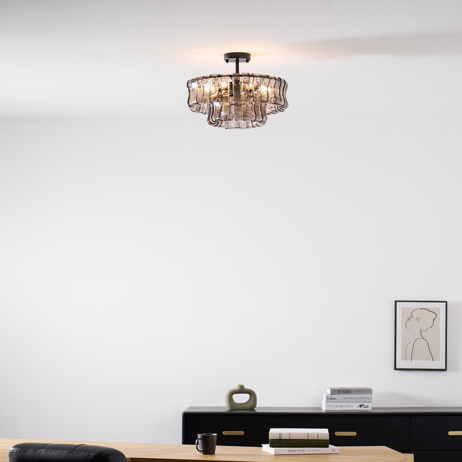 Gesi Round Ceiling Light