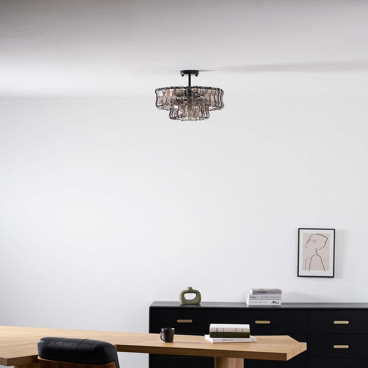 Gesi Round Ceiling Light